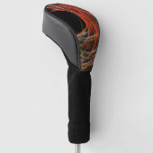Het breken van de Abstracte Kunst van de Cirkel Golfheadcover (Schuin)