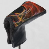 Het breken van de Abstracte Kunst van de Cirkel Golfheadcover (3/4 voorkant)