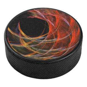 Het breken van de Abstracte Kunst van de Cirkel Hockey Puck