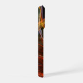 Het breken van de Abstracte Kunst van de Cirkel iPhone Hoesje (Rechterkant)