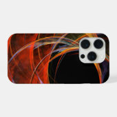 Het breken van de Abstracte Kunst van de Cirkel iPhone Hoesje (Achterkant horizontaal)