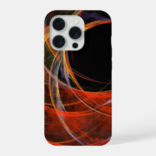 Het breken van de Abstracte Kunst van de Cirkel iPhone 15 Pro Case