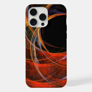 Het breken van de Abstracte Kunst van de Cirkel iPhone 15 Pro Max Case