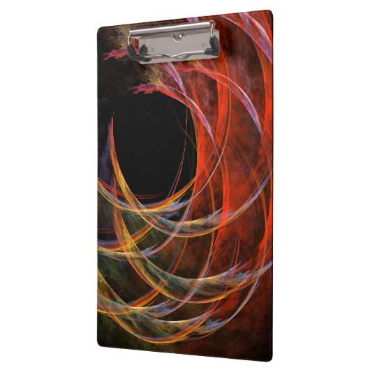 Het breken van de Abstracte Kunst van de Cirkel Klembord (Links)