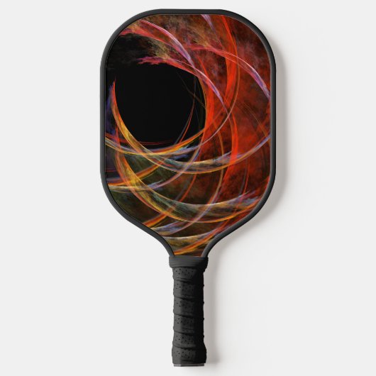 Het breken van de Abstracte Kunst van de Cirkel Pickleball Paddle (Voorkant)