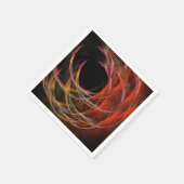 Het breken van de Abstracte Kunst van de Cirkel Servetten (Hoek)