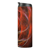 Het breken van de Abstracte Kunst van de Cirkel Thermosbeker (Geroteerd rechts)