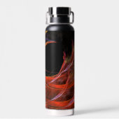 Het breken van de Abstracte Kunst van de Cirkel Waterfles (Achterkant)