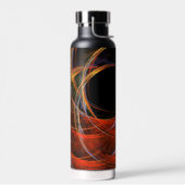 Het breken van de Abstracte Kunst van de Cirkel Waterfles (Links)