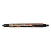 Het breken van de Abstracte Kunst van de Cirkel Zwarte Inkt Pen (Achterkant)