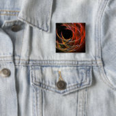 Het breken van de Circle Abstracte Button van de K (In situ)