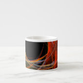 Het breken van de Cirkel Abstracte Art Espresso Mo Kop (Voorkant)