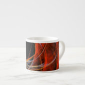 Het breken van de Cirkel Abstracte Art Espresso Mo Kop (Voorkant rechts)