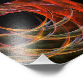 Het breken van de Cirkel Abstracte Foto van de Kun Afdruk (Hoek)