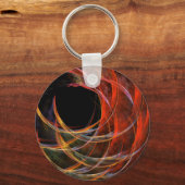 Het breken van de Cirkel Abstracte Sleutelhanger v (Voorkant)