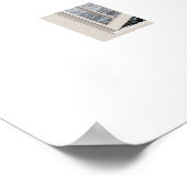 Het breken van golven door het Venster Poster (Hoek)