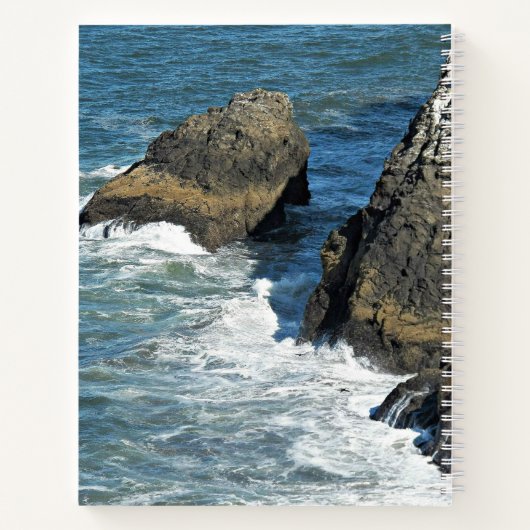 Het breken van Golven op het Notitieboek van de Fo (Achterkant)