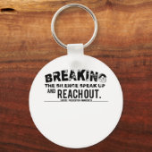 Het breken van het bewustzijn van de Silence Zelfm Sleutelhanger (Voorkant)