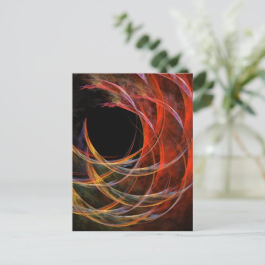 Het breken van het Briefkaart van de Kunst van de (Staand voorkant)