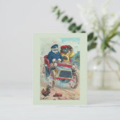 "Het breken van het  Briefkaart van het Beer van h (Staand voorkant)