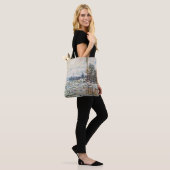 Het Breken van het Ijs door Claude Monet Tote Bag (Op model)