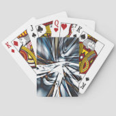 Het breken van roestvast en knipsel en slagen pokerkaarten (Achterkant)