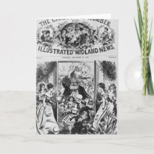 Het brengen in Kerstmis Feestdagen Kaart