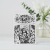 Het brengen in Kerstmis Feestdagenkaart (Staand voorkant)