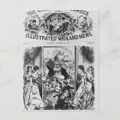 Het brengen in Kerstmis Feestdagenkaart (Voorkant)