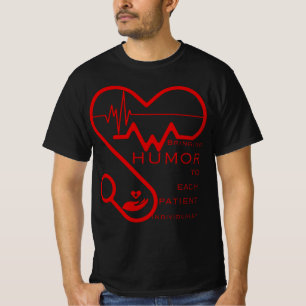 Het brengen van humor aan elke patiënt individueel t-shirt