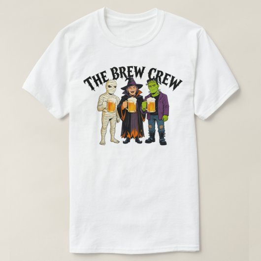 Het Brew Crew T-shirt (Design voorkant)