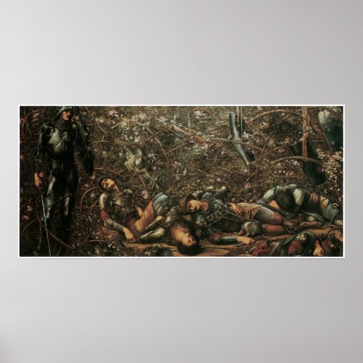 Het Briar Roos - De prins komt de Briar Wood binne Poster (Voorkant)