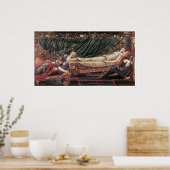 Het Briar-Roos: De Roos Bower Poster (Keuken)