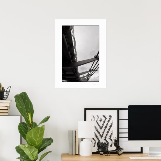 HET BRIDGE-Poster Poster (Thuiskantoor)