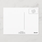 Het Briefkaart Alice van de slaapmuis in het (Achterkant)