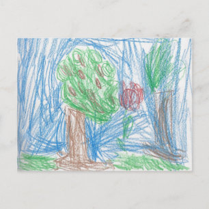 Het Briefkaart Apple Tree