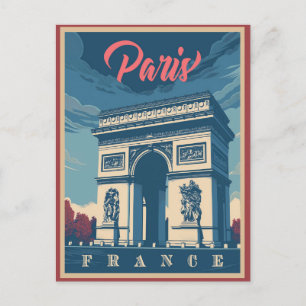 Het  Briefkaart Arc de Triomphe