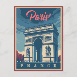 Het  Briefkaart Arc de Triomphe