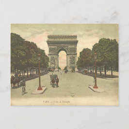 Het  briefkaart Arc de Triomphe de l'Étoile.