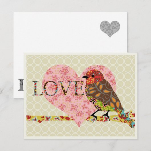 Het Briefkaart Ballroom Tweet (Voorkant / Achterkant)