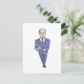 Het Briefkaart Butler (Staand voorkant)