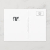 Het Briefkaart Cat Birthday bekijken (Achterkant)