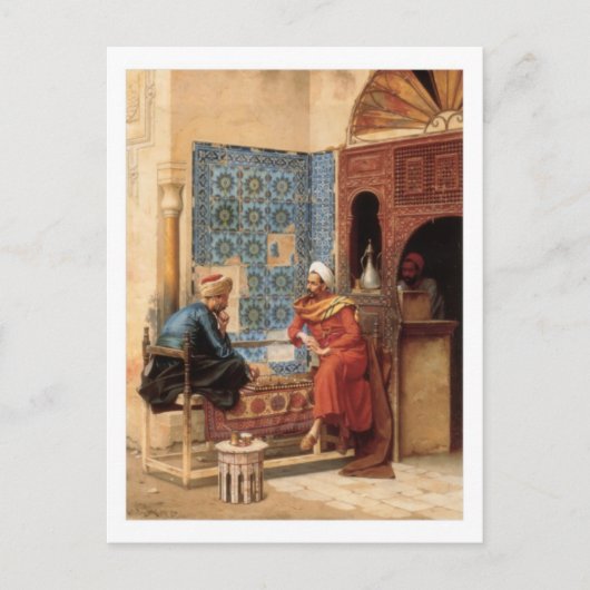 Het briefkaart Chess Game (Voorkant)