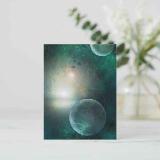 Het briefkaart Cosmos (Staand voorkant)