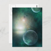 Het briefkaart Cosmos (Voorkant / Achterkant)