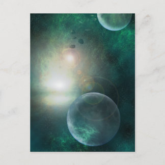 Het briefkaart Cosmos