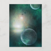 Het briefkaart Cosmos (Voorkant)