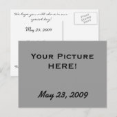 Het Briefkaart Date Afbeelding opslaan (Voorkant / Achterkant)