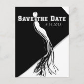 Het Briefkaart Date Afstuderen opslaan (Voorkant)