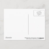 Het Briefkaart Date Afstuderen opslaan (Achterkant)
